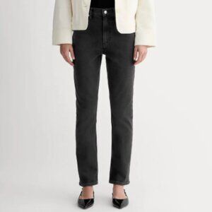 Everlane The Original Cheeky Jean, Washed Black, 27R, 90's Minimalism